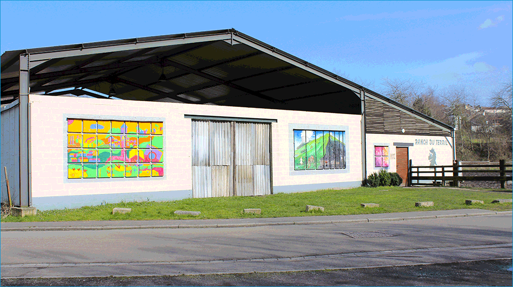 Façade du ranch